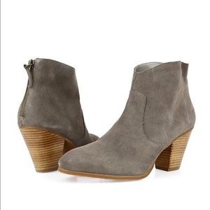 Nordstrom suede booties tesori